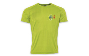 T-shirt respirant impression multicolore