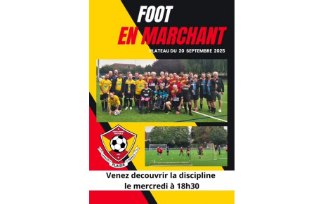 DISCIPLINE FOOT EN MARCHANT